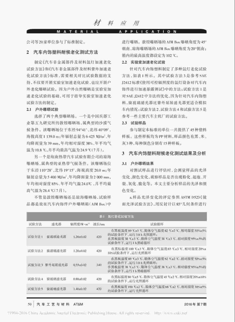 使用Q-SUN氙燈耐候試驗設備對汽車內飾塑料件進行老化測試操作詳情2